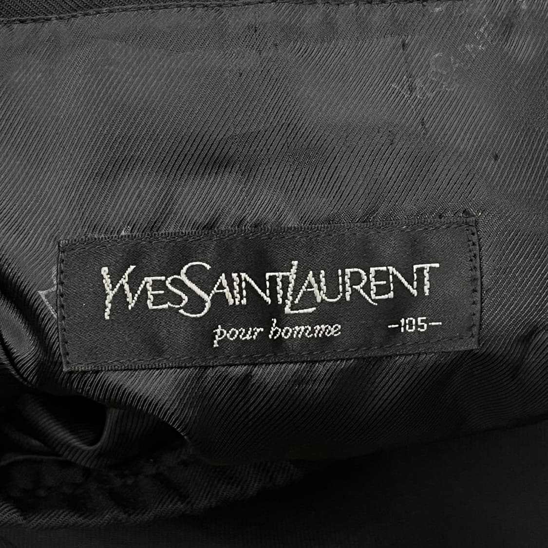 [정품/105] YSL 입생로랑 블랙 자켓 b17 상품이미지5
