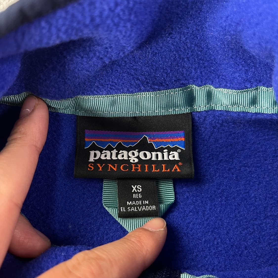 W 95 파타고니아 신칠라 양털 집업 상품이미지3