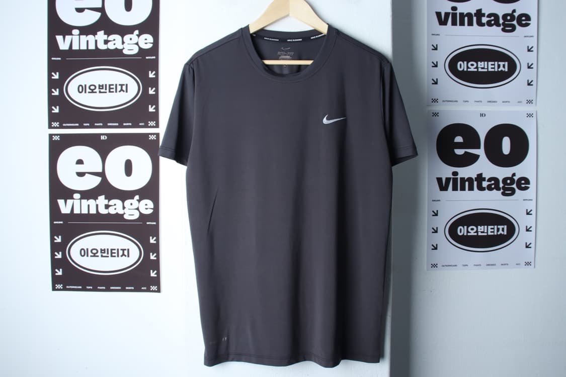 (XL-2XL) 나이키 반팔 티셔츠 기능성 그레이 런닝 러닝-H33634 상품이미지2