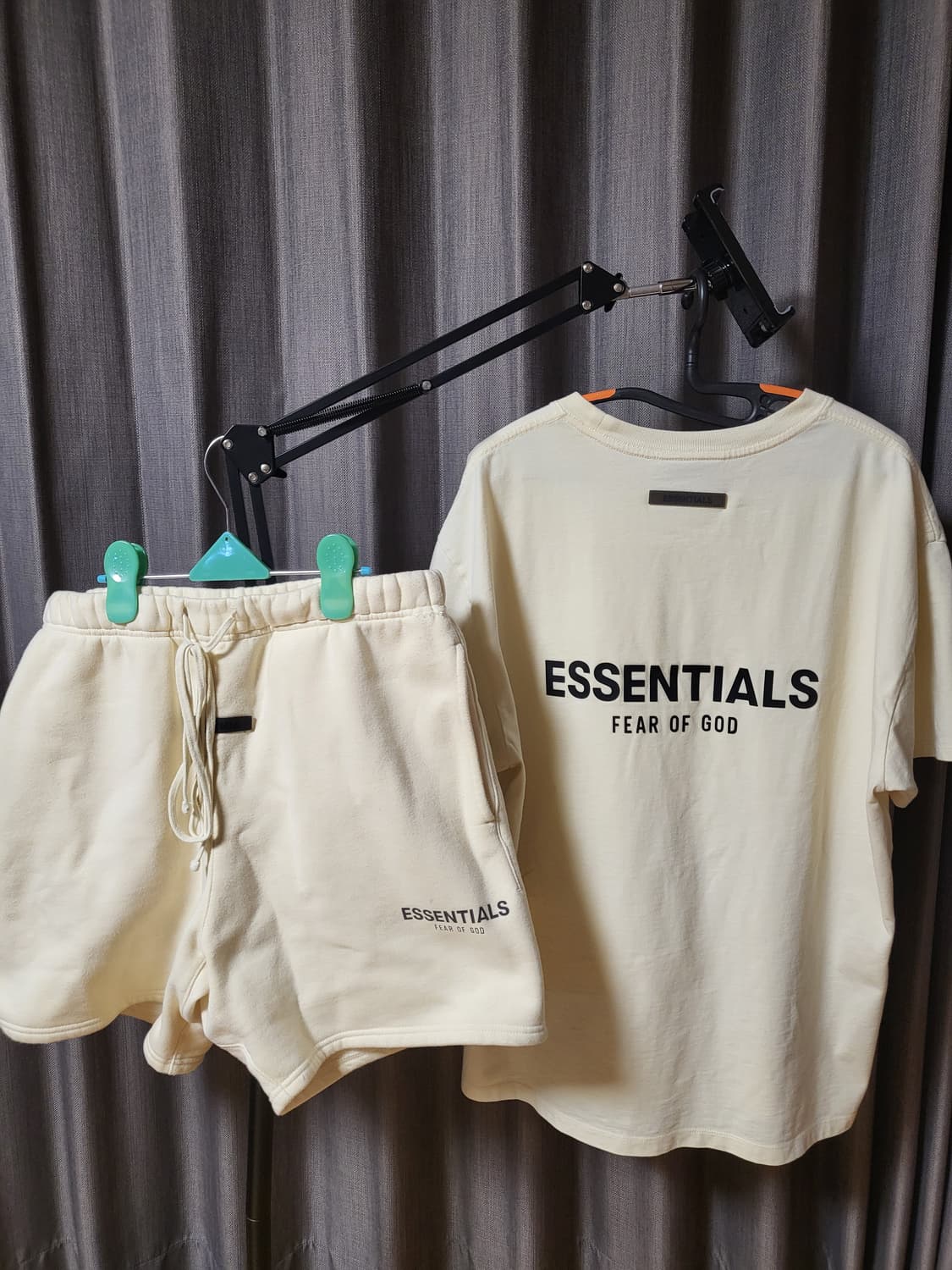 피어오브갓 에센셜 반팔 반바지 셋업 상품이미지2