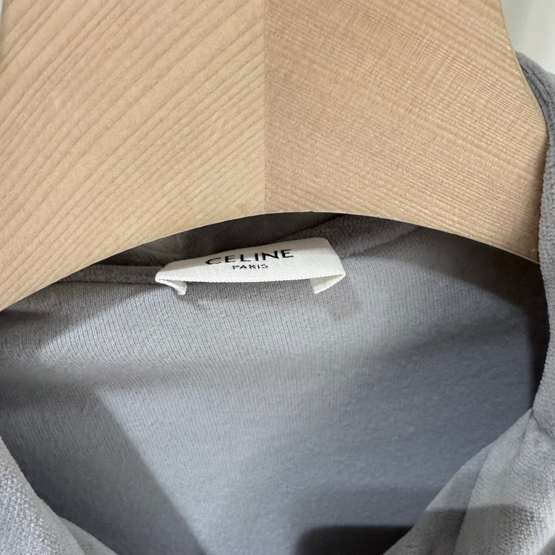 (A/L) / 셀린느 트리오페 벨벳 트레이닝 집업 자켓 상품이미지5