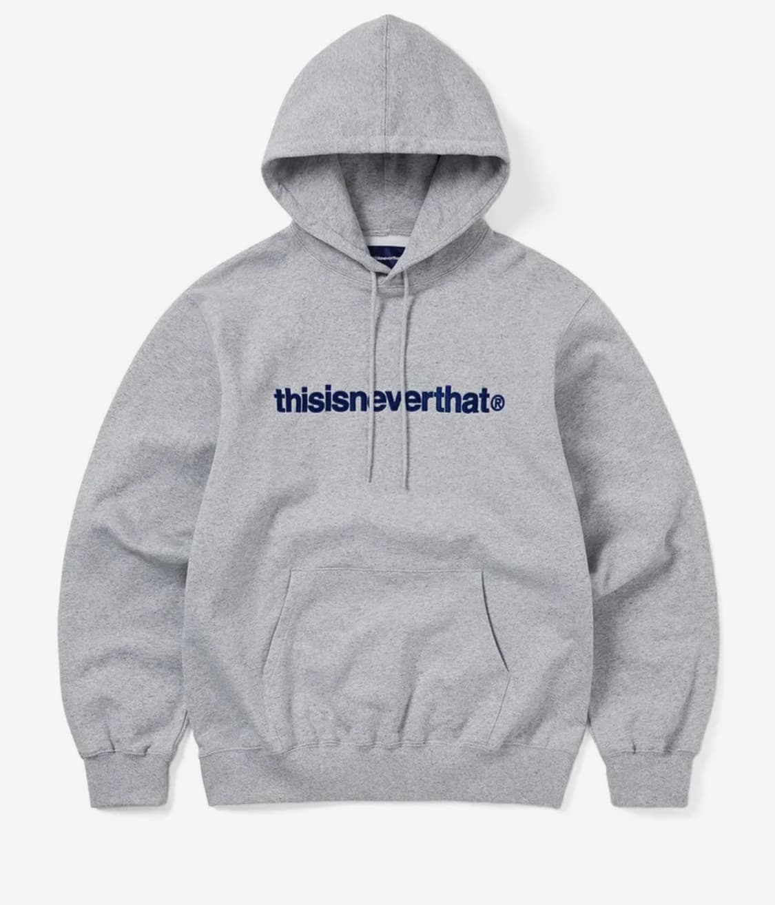 [M] 디네댓T-Logo Hoodie Heather Grey 상품이미지1