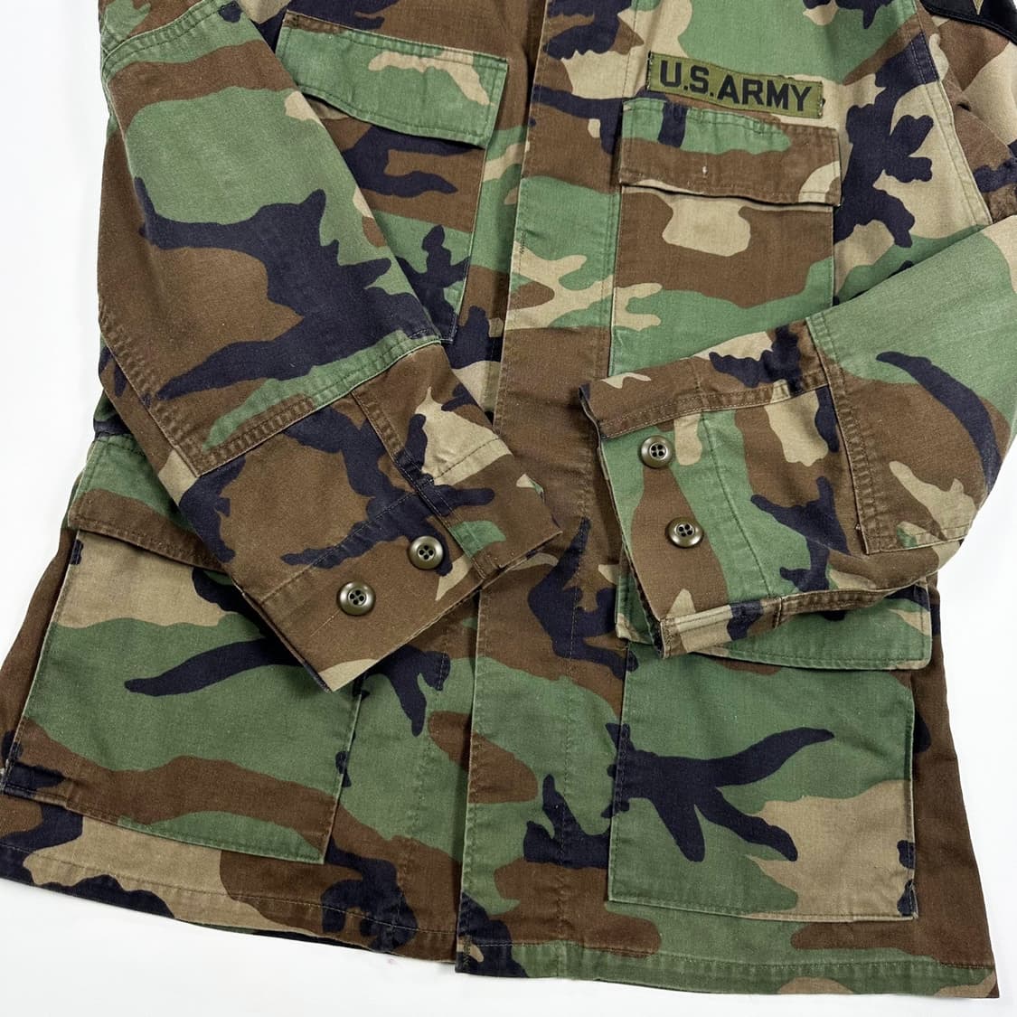 미군 오리지널 US 밀리터리 유틸리티 셔츠 (실측 M) 상품이미지4