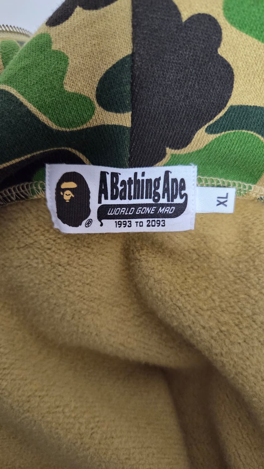 정품 BAPE 베이프 PONR 카모 샤크후드 상품이미지6
