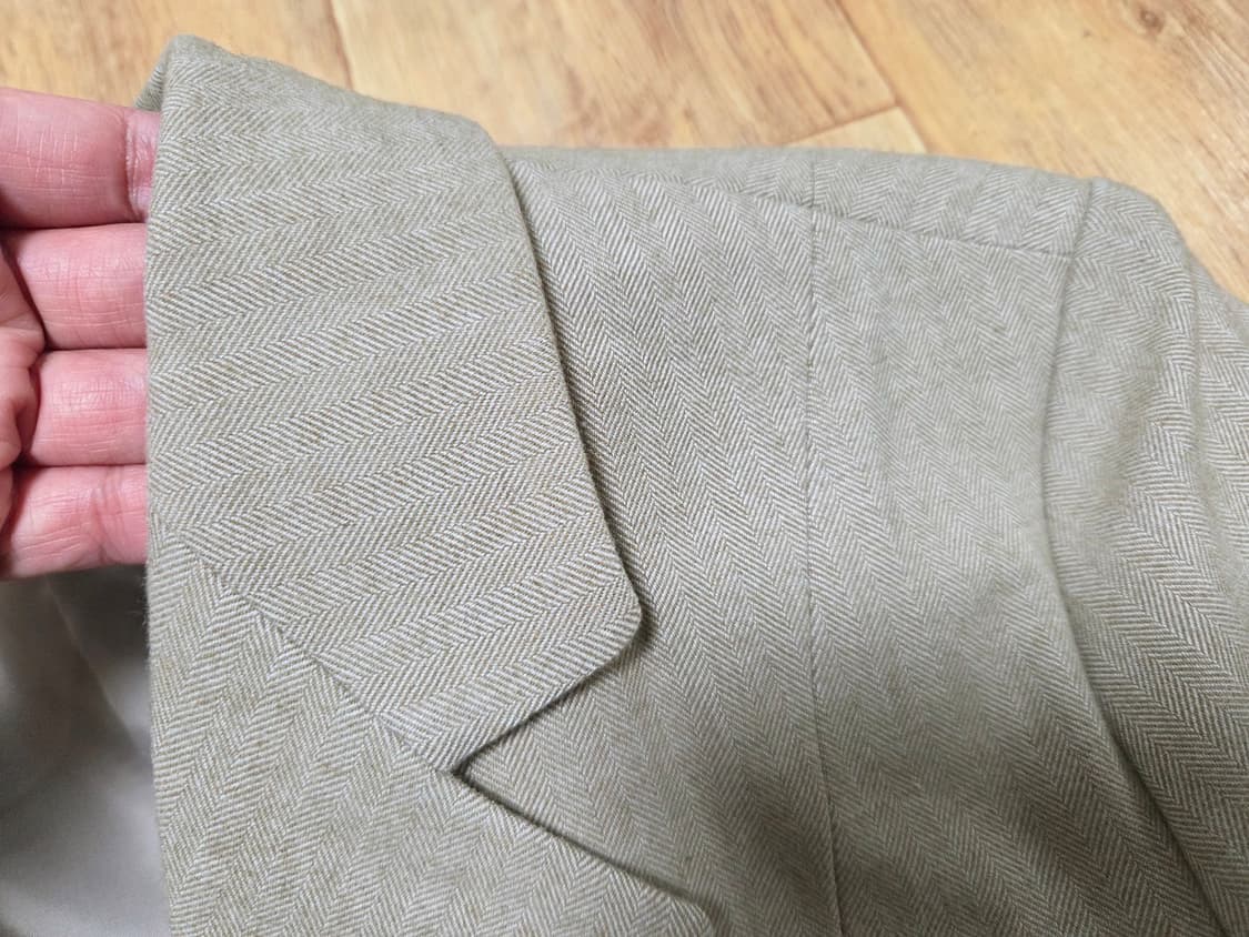 유네네(unene) 헤링본 크롭자켓 55-66 새상품 상품이미지7