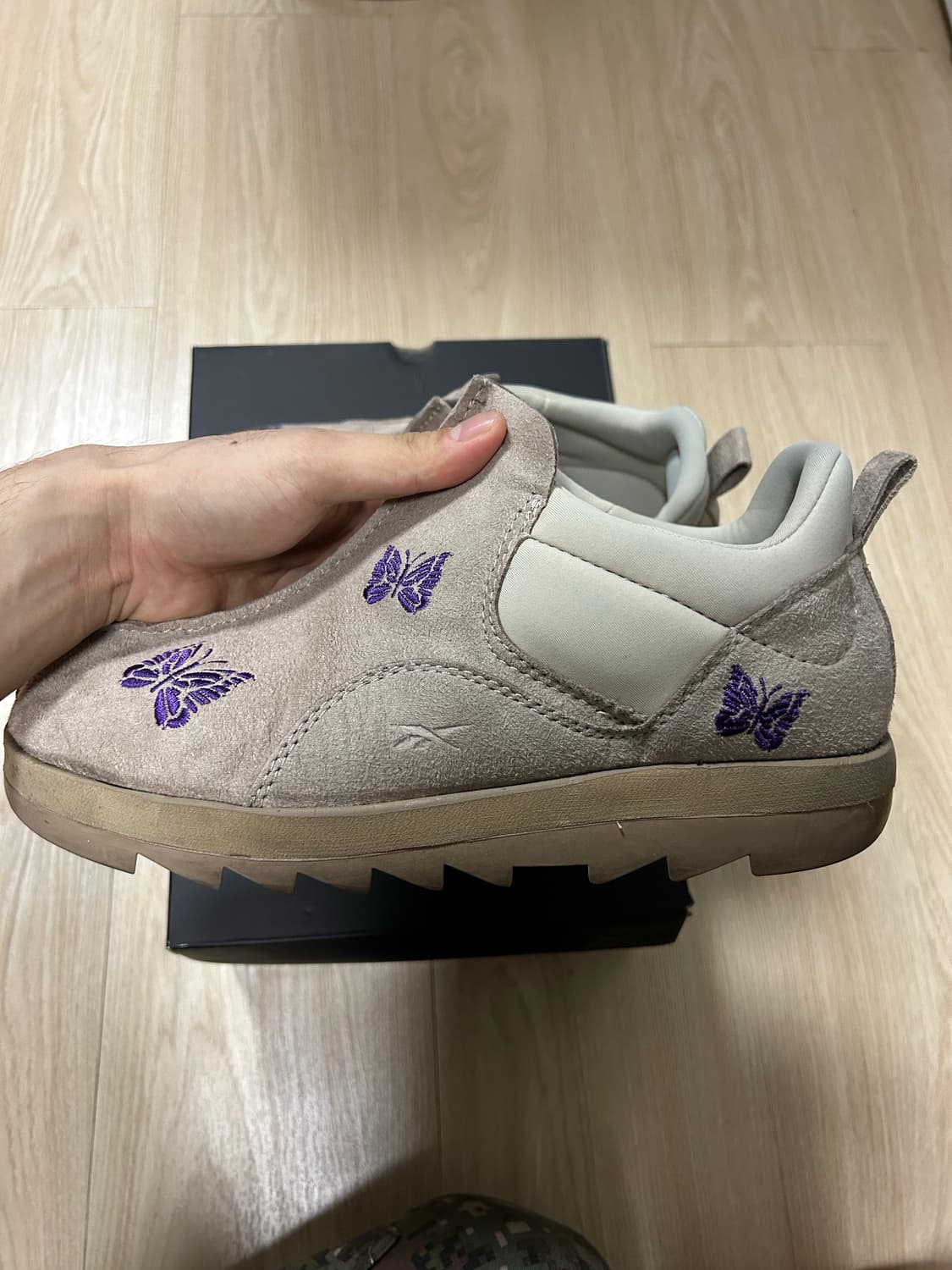 리복 x 니들스 비트닉 목 모던 베이지 익스트림 퍼플 280 상품이미지3