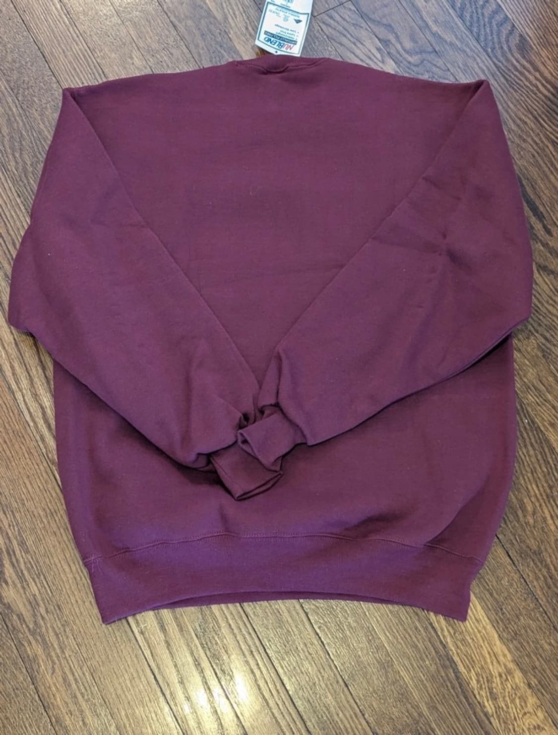 러셀애슬래틱 버건디 맨투맨 데드스탁 상품이미지4