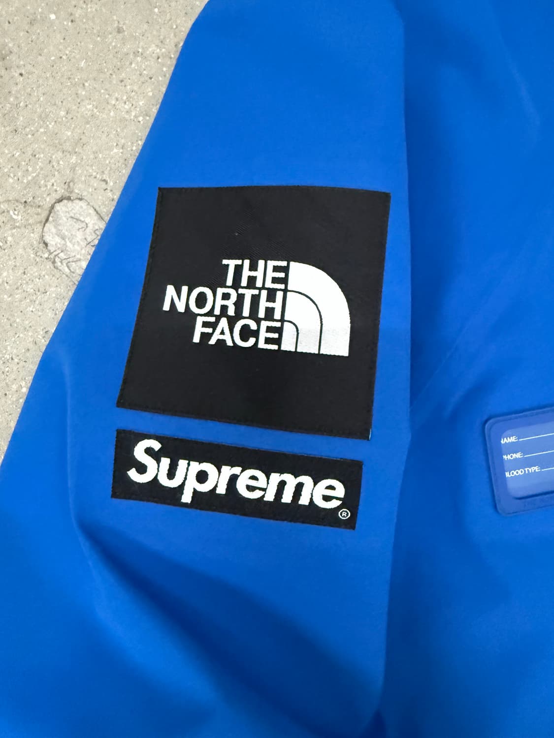 supreme x north face rescue summit 자켓 상품이미지5