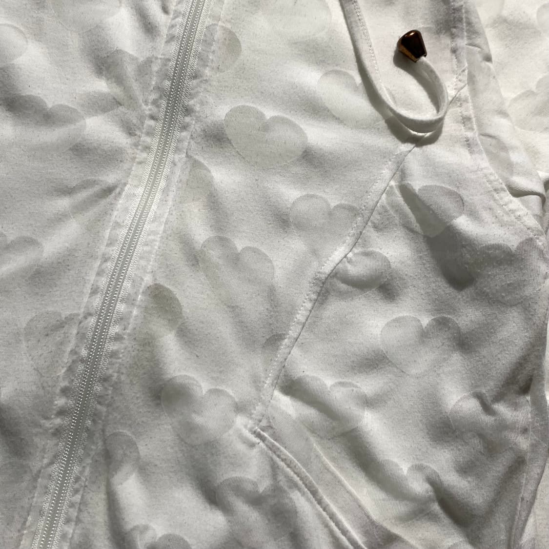 신디 빈티지 하트 슬리브 후드집업  상품이미지2