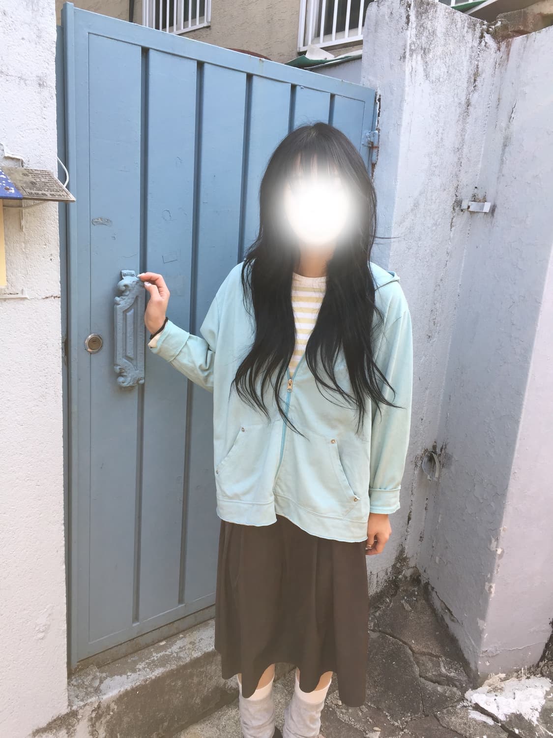 민트후드 빈티지 코디세트 상품이미지3