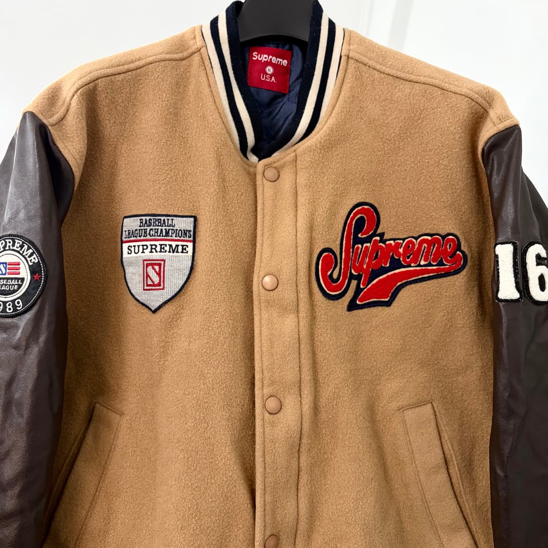 슈프림 90s 울 바시티 자켓 상품이미지6