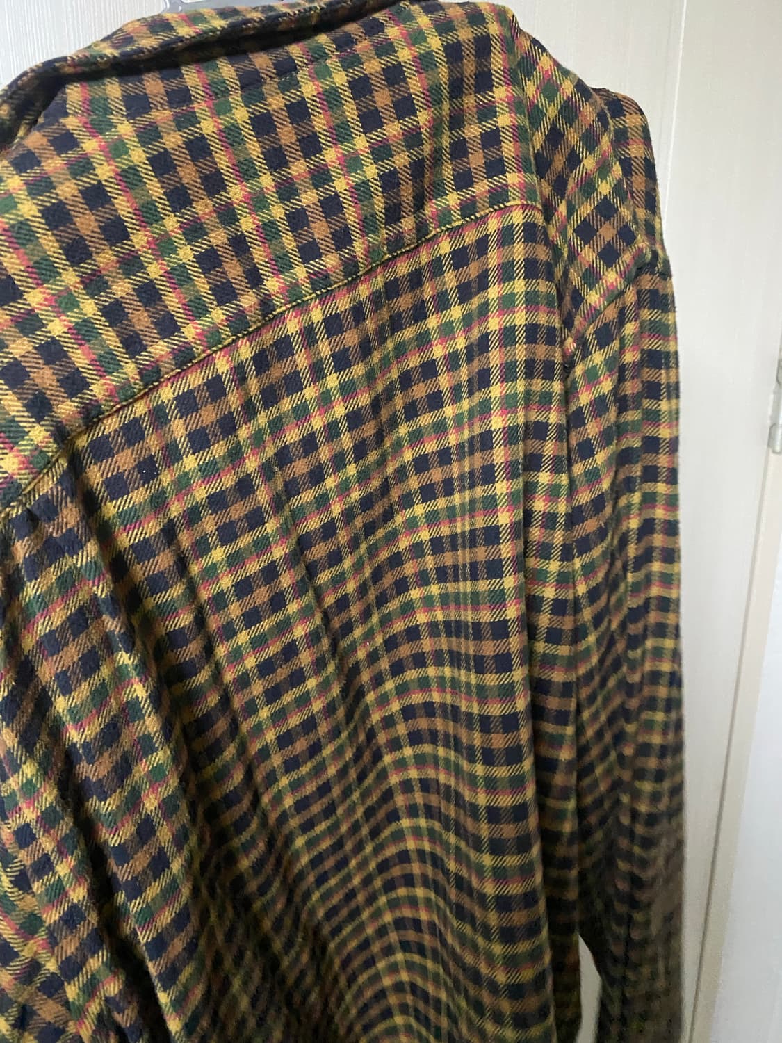 스티븐알란 체크 셔츠 XL 상품이미지3