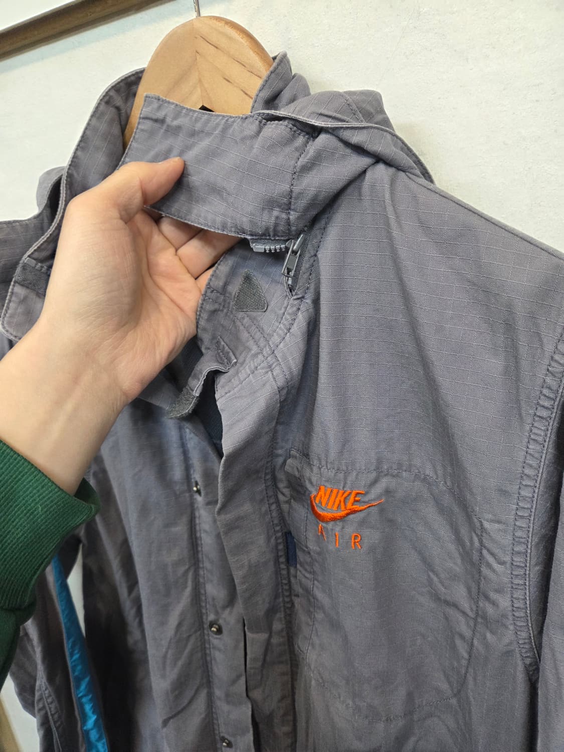 나이키 올드스쿨 빈티지 립스타 후드자켓 m 상품이미지8