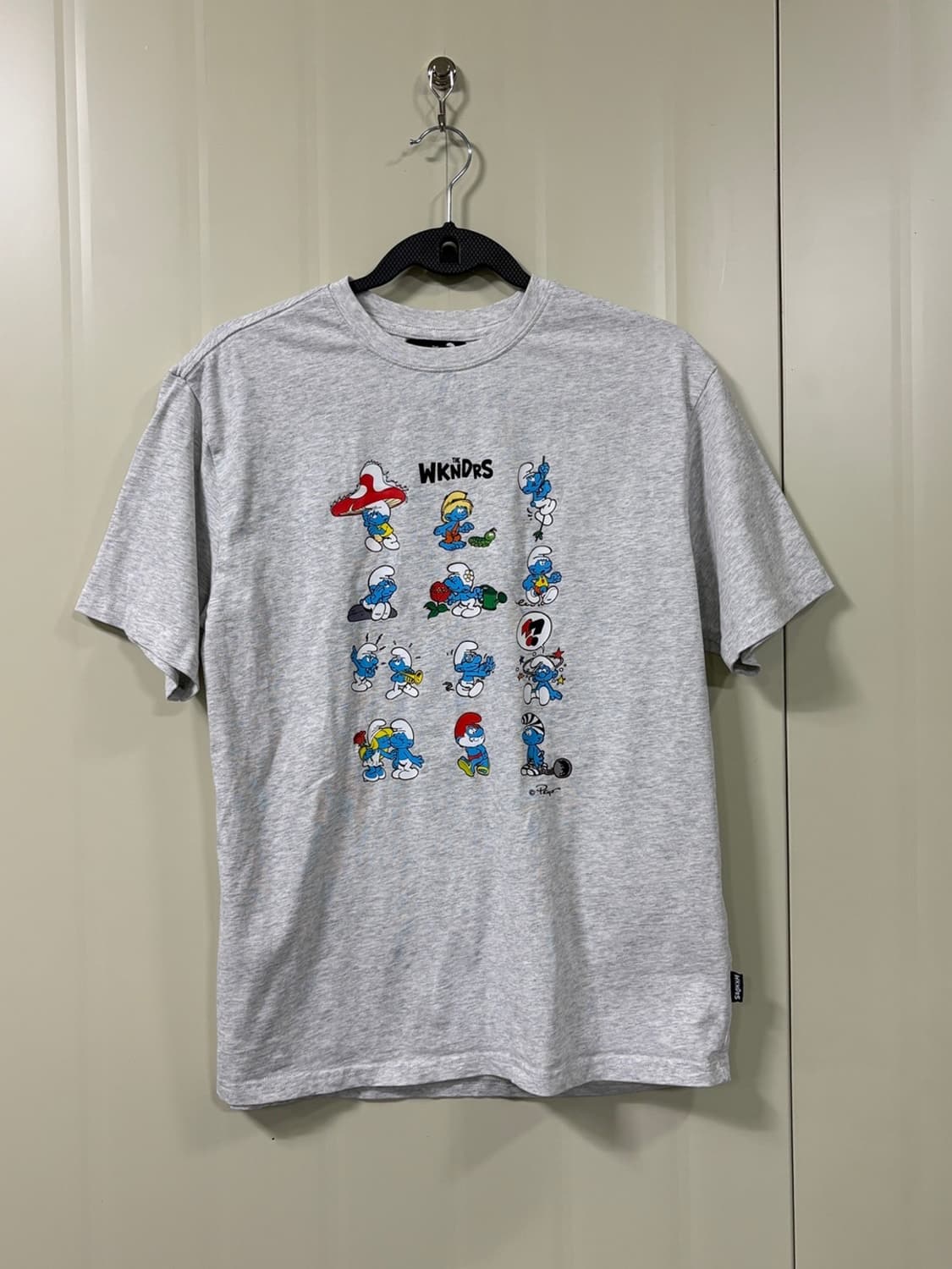 위캔더스 스머프 반팔 티셔츠 상품이미지1