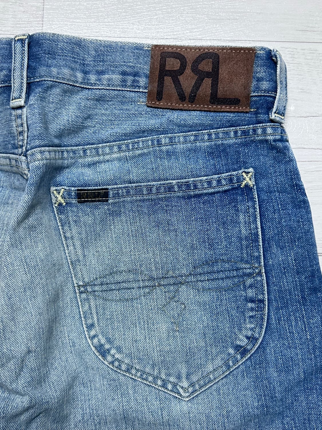 RRL 빈티지 파이브 포켓 데님 쇼츠 반바지 30 상품이미지3
