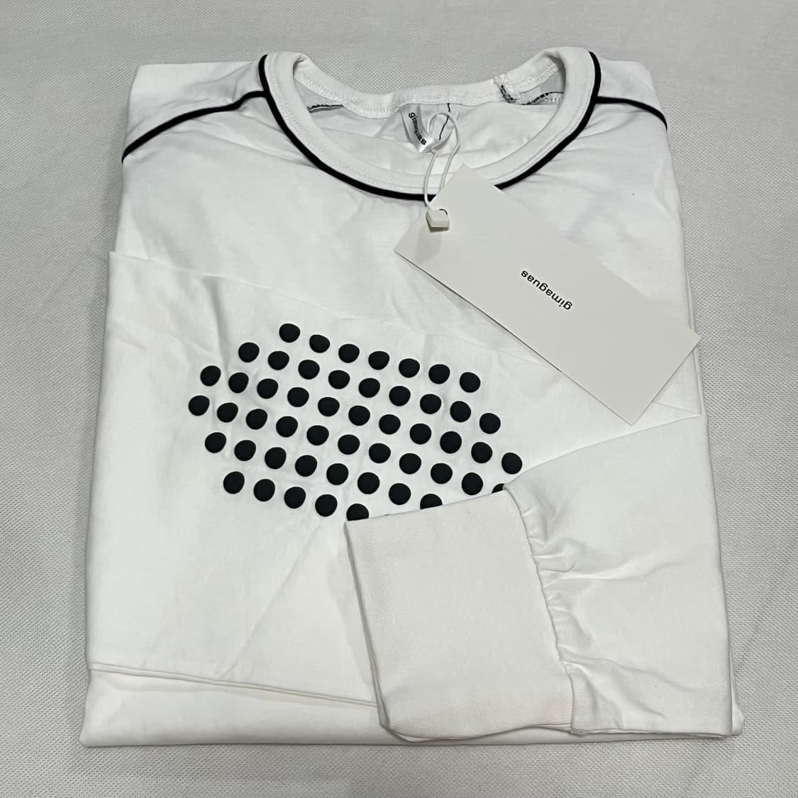 [M,L,XL]기마구아스 Lolo 티셔츠/화이트 상품이미지3