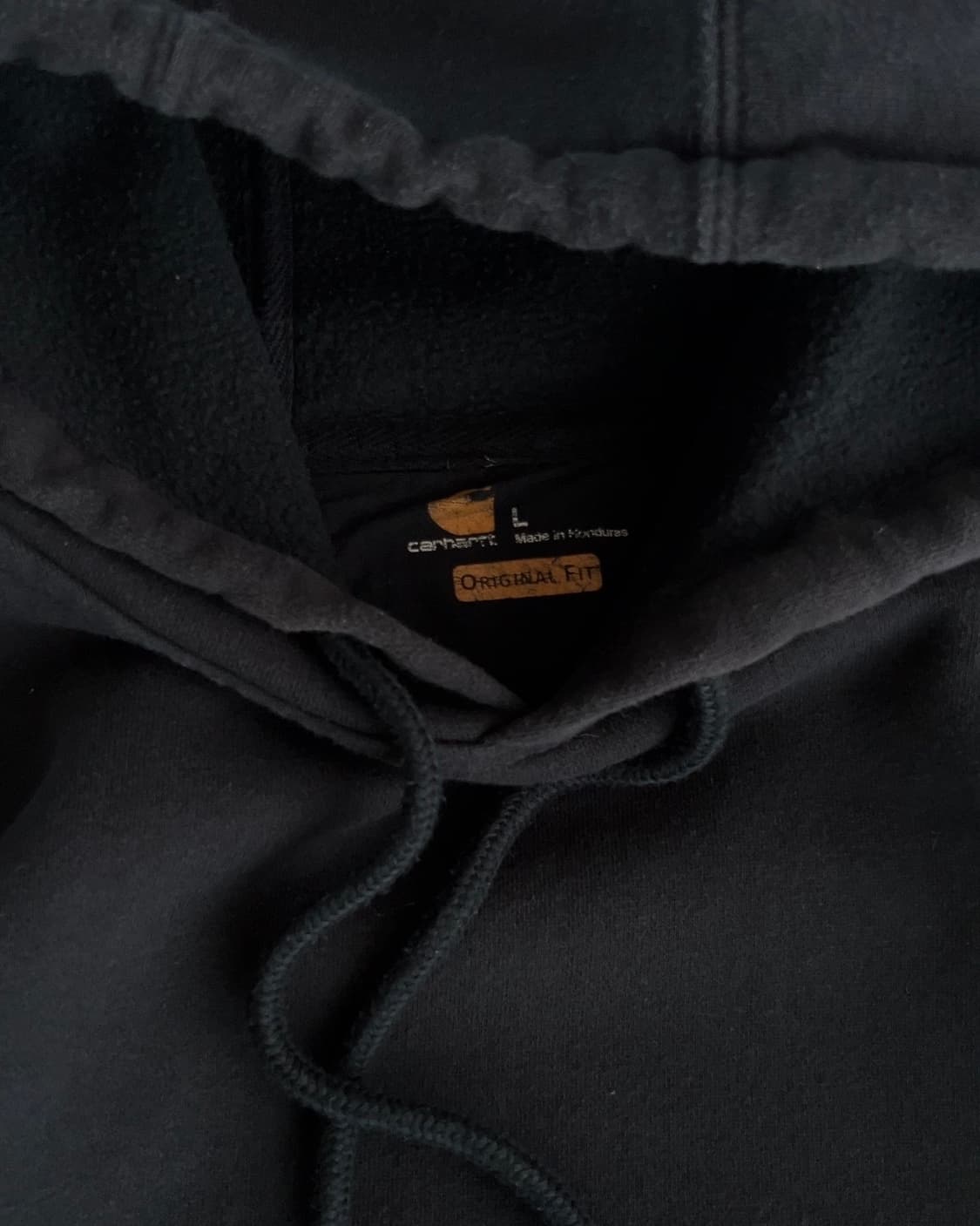 칼하트 블랙 후드티 L 상품이미지3