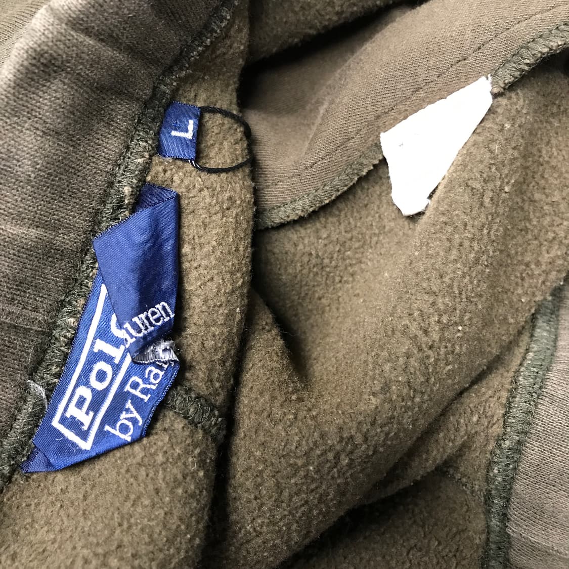 폴로 랄프로렌 카키 기모 스웨트 팬츠 L 상품이미지6
