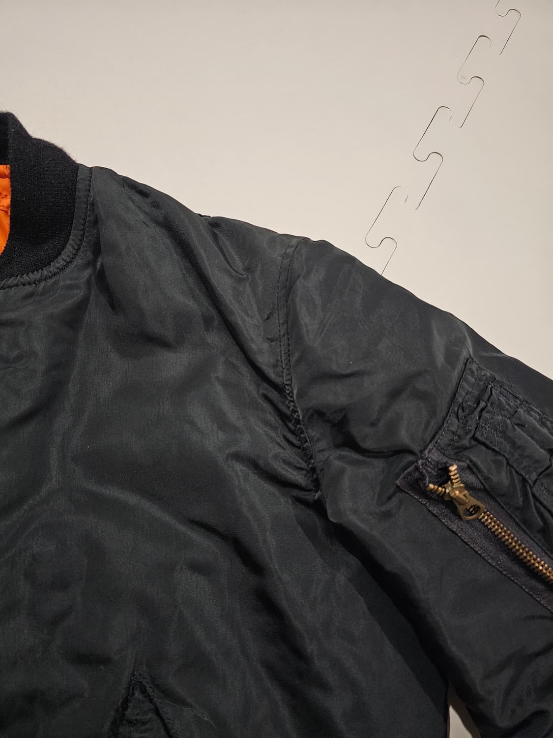 90s 알파인더스트리 ma-1 usa/M 상품이미지3