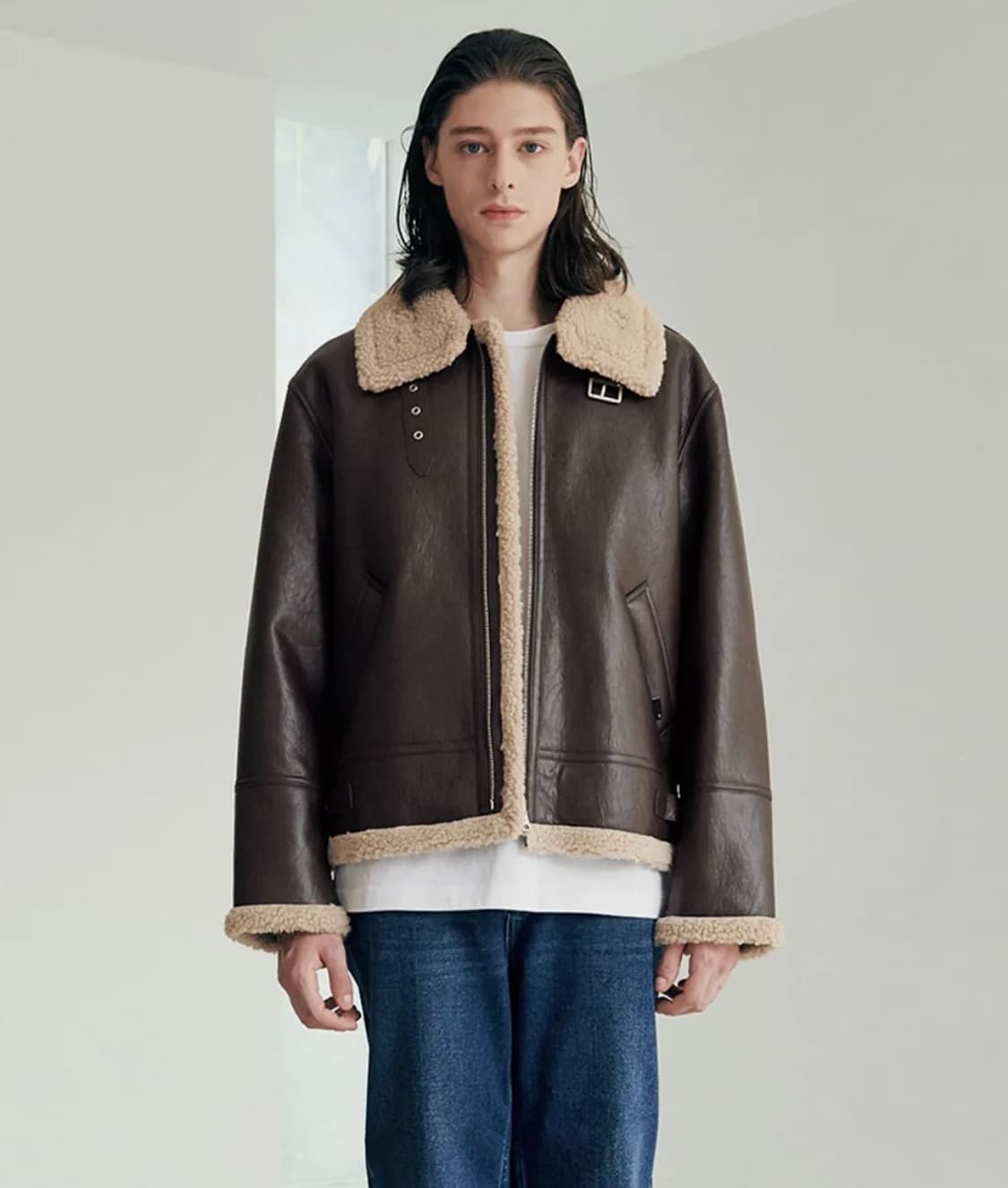 레프트서울 무스탕 L 상품이미지3