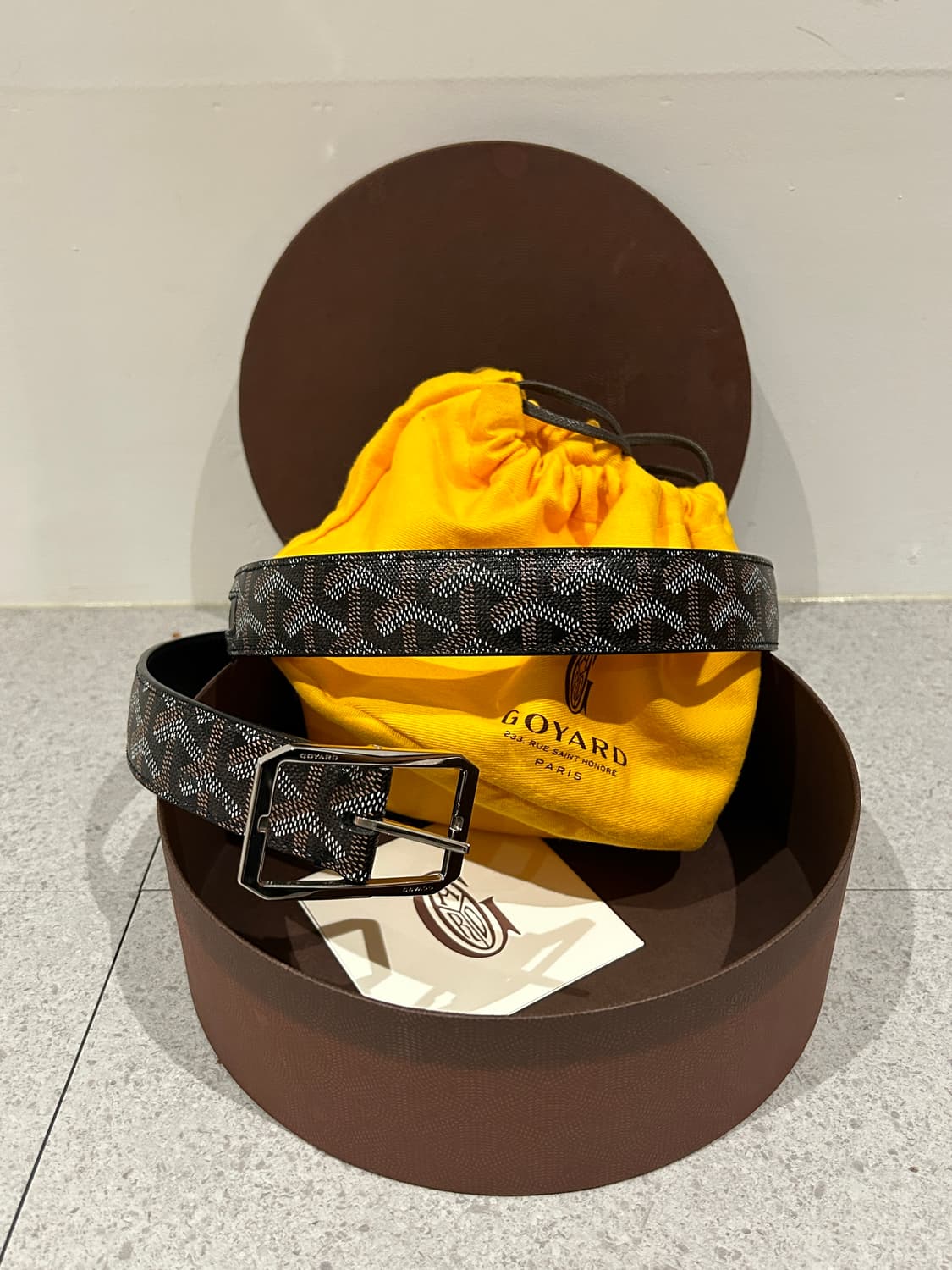 Goyard Leather Belt 상품이미지1