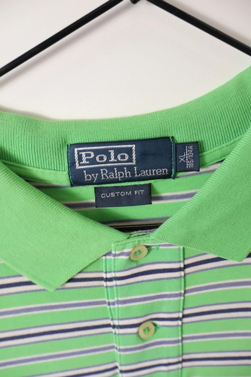 Polo Ralph Lauren Green Stripe Polo 상품이미지7