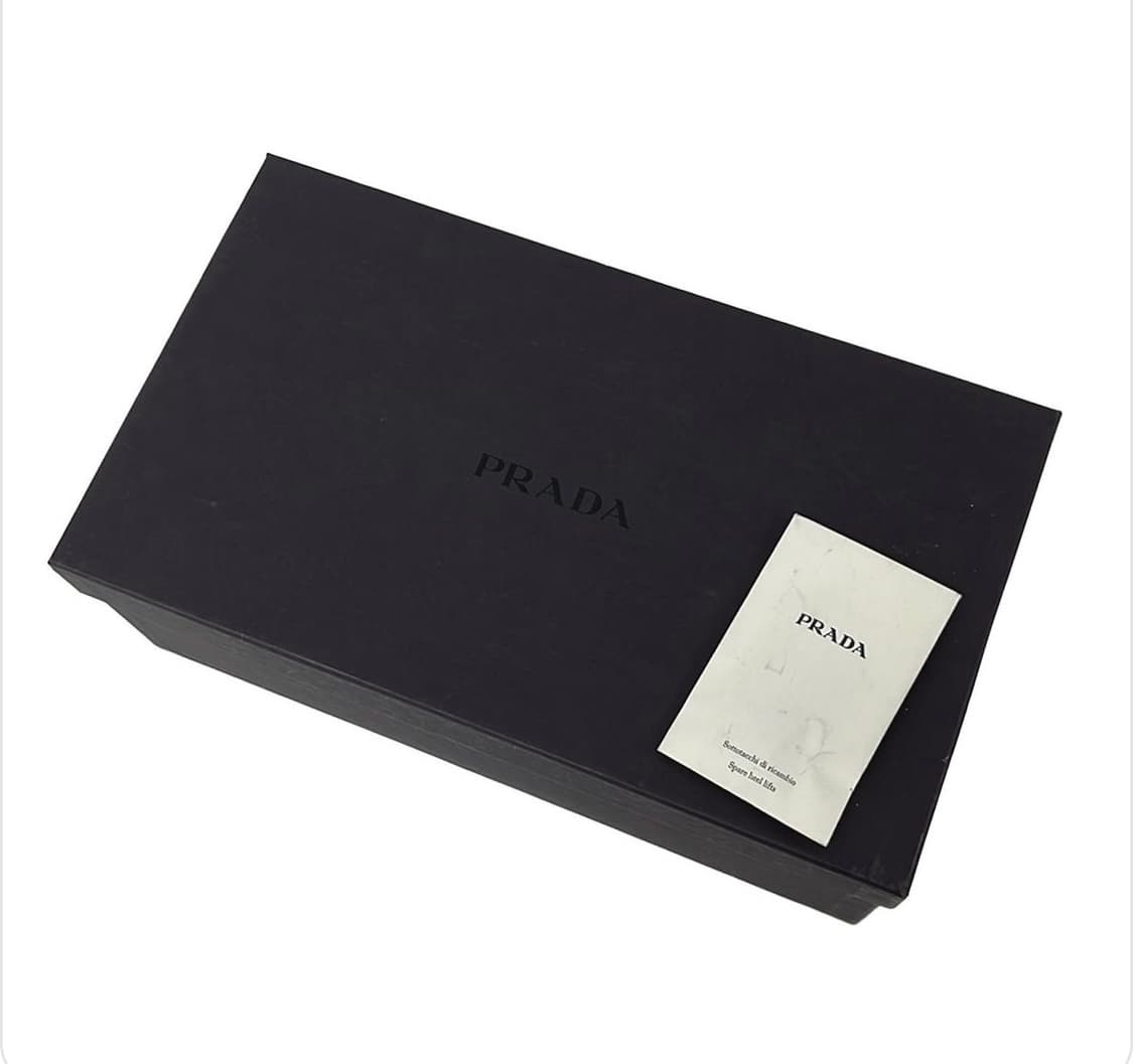 Prada 프라다 펌프스 여성 구두 37 블랙 정품 상품이미지6
