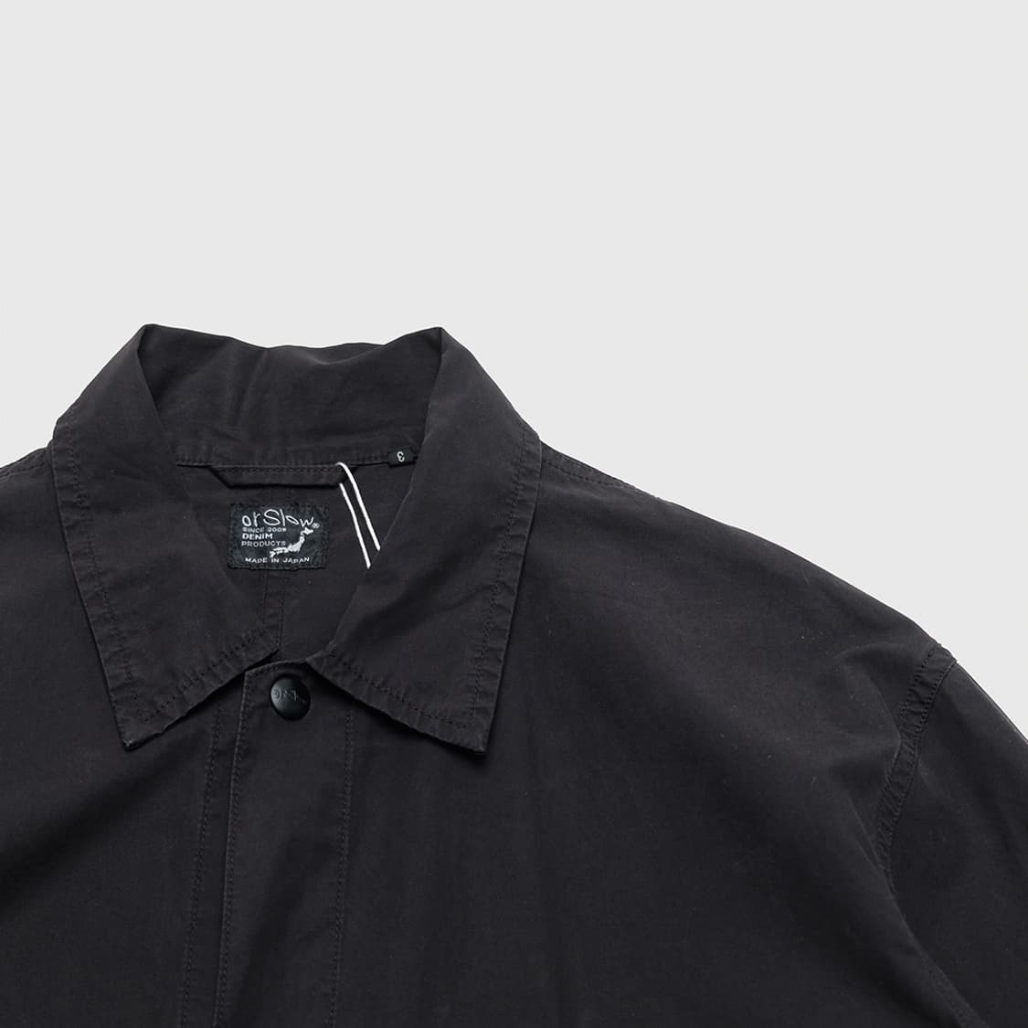 x IMA:ZINE 仲津3 black snap coverall 상품이미지2