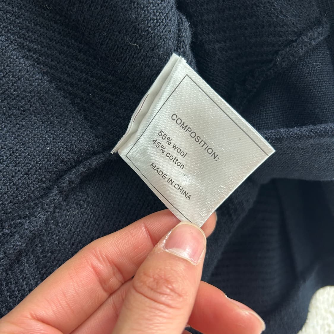 [정품] 샤넬 유니폼 라인 cc버튼 니트 블레이저 & 베스트 네이비 셋업 상품이미지8