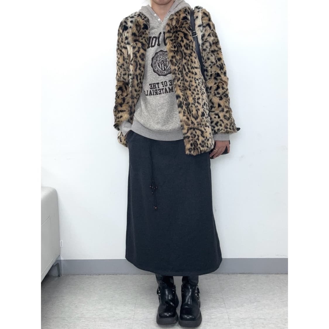 빈티지 y2k 브라운 후드티 상품이미지3