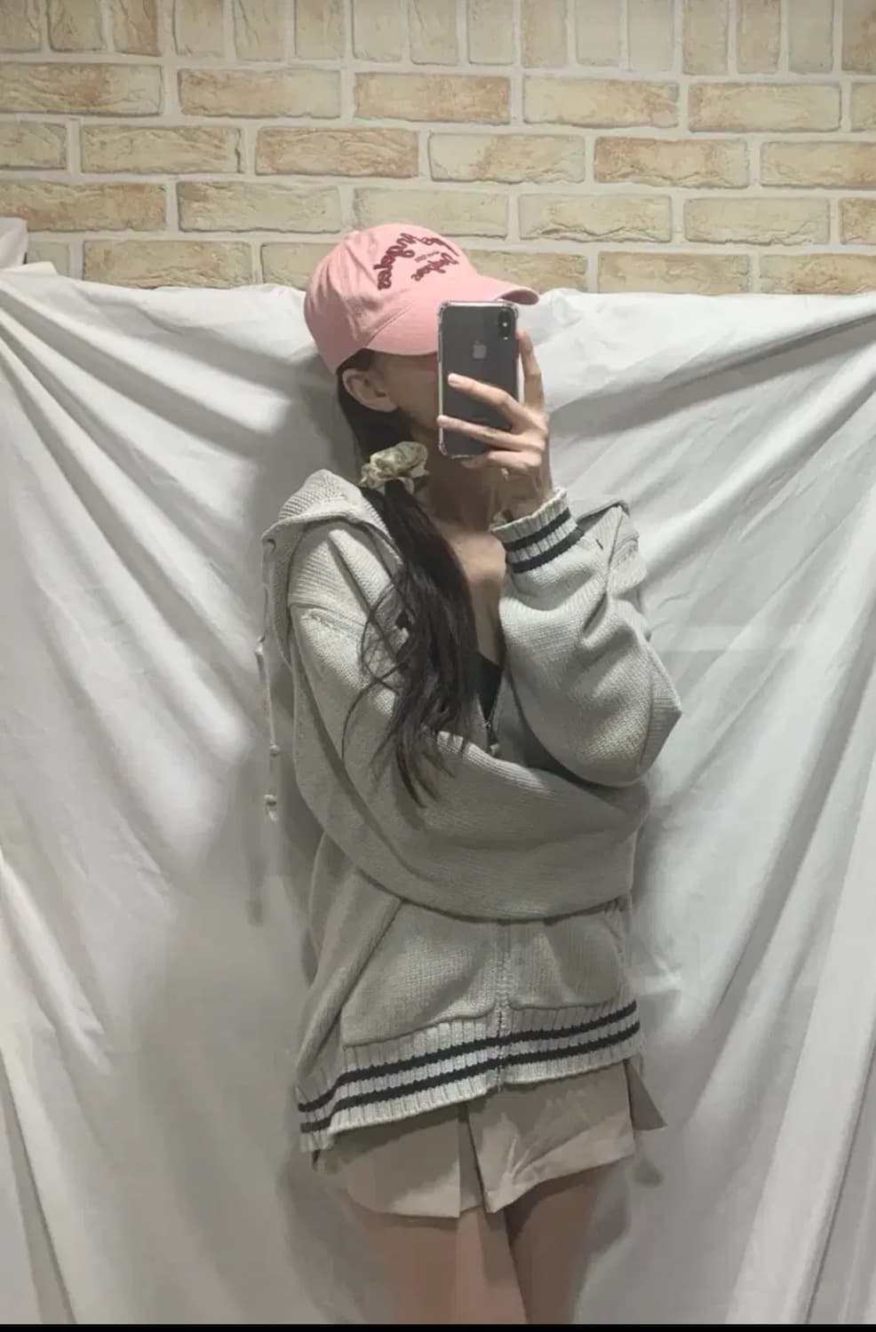 폴로 릴프로렌 니트후드집업, 그레이 상품이미지4