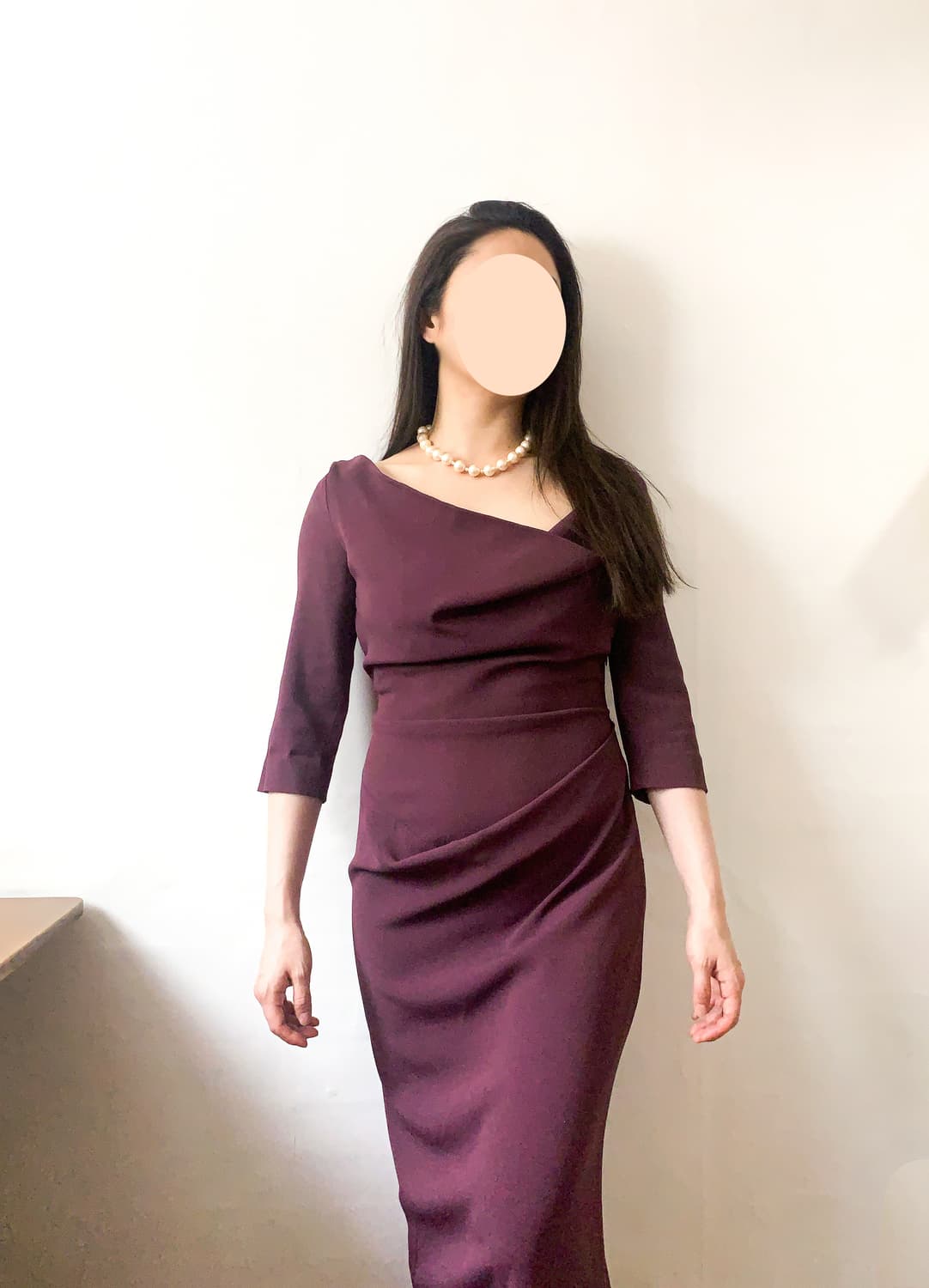 [EU38]비비안웨스트우드 드레이프 코울넥 드레스 상품이미지3