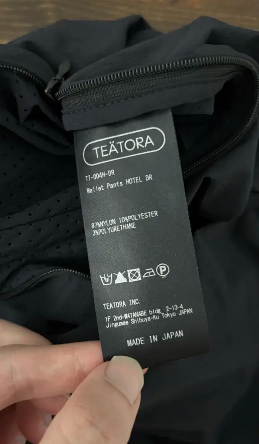 [2] 테아토라 닥터로이드 월렛 팬츠 호텔 네이비 상품이미지6
