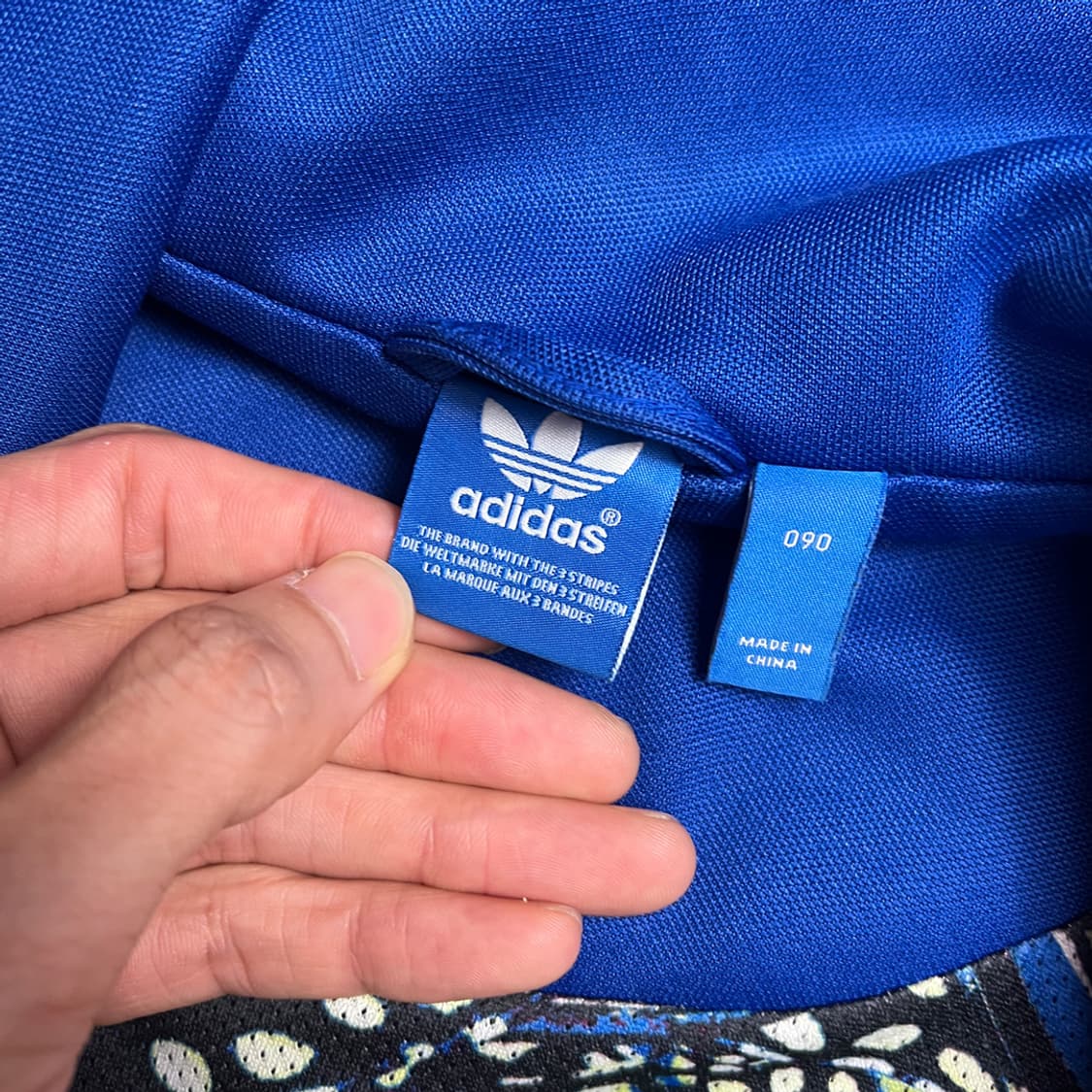 아디다스 유로파 블루 트랙탑 져지 90 상품이미지4