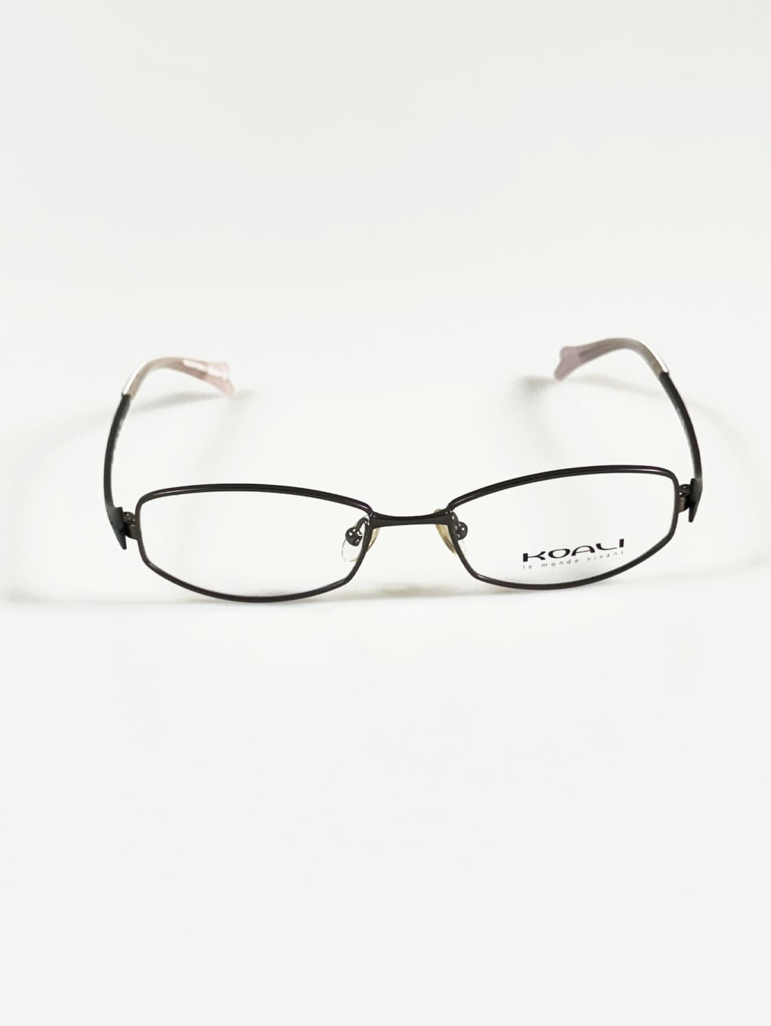 프랑스제 KOALI by MOREL 메탈 슬림 스퀘어 빈티지 안경 상품이미지1