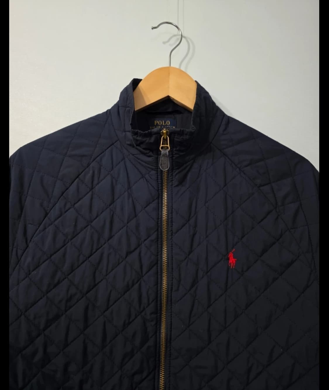 폴로 랄프로렌 네이비 퀼팅 자켓 95 상품이미지4