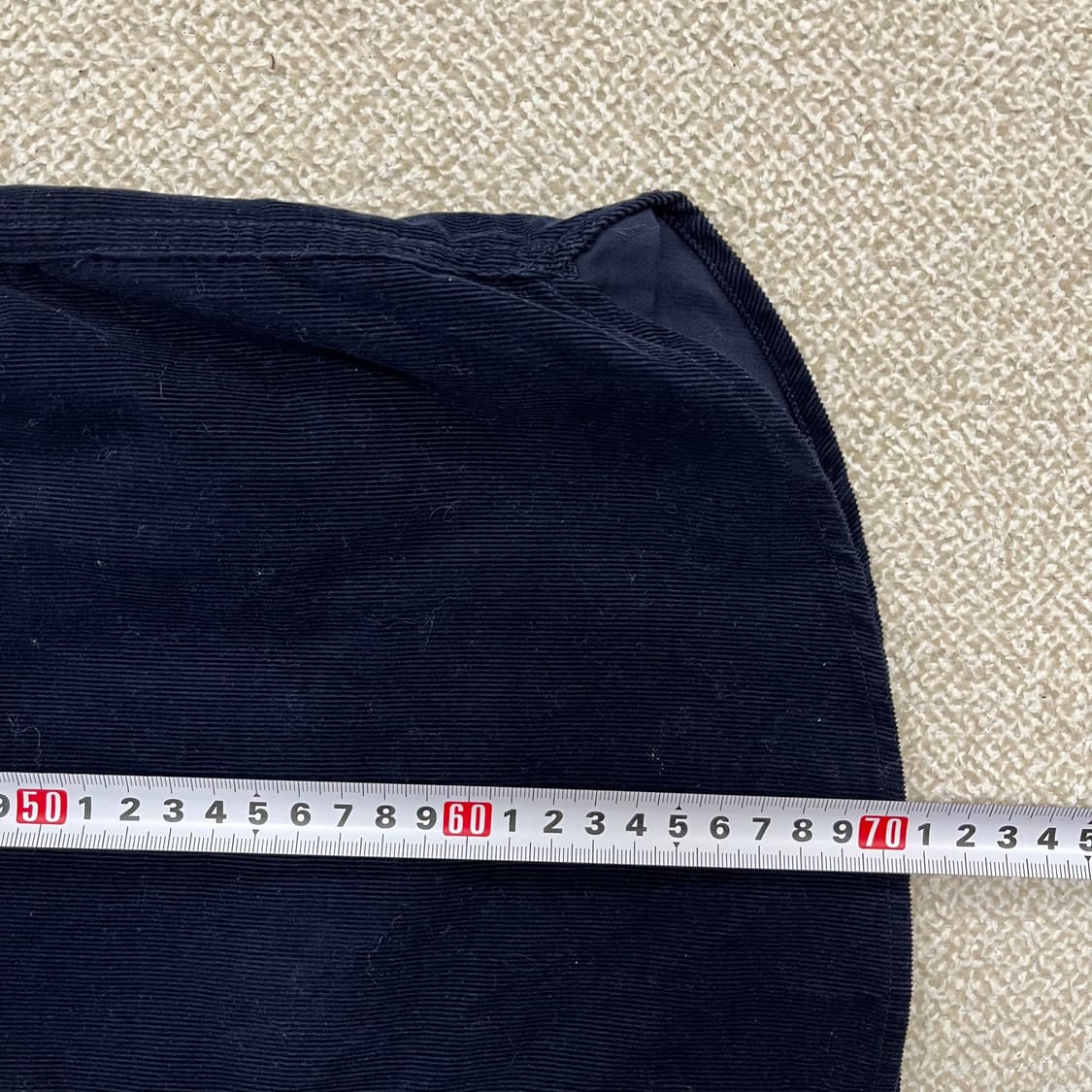[M] 유니클로 네이비 코듀로이 코튼 셔츠 남방 0106M1 상품이미지6