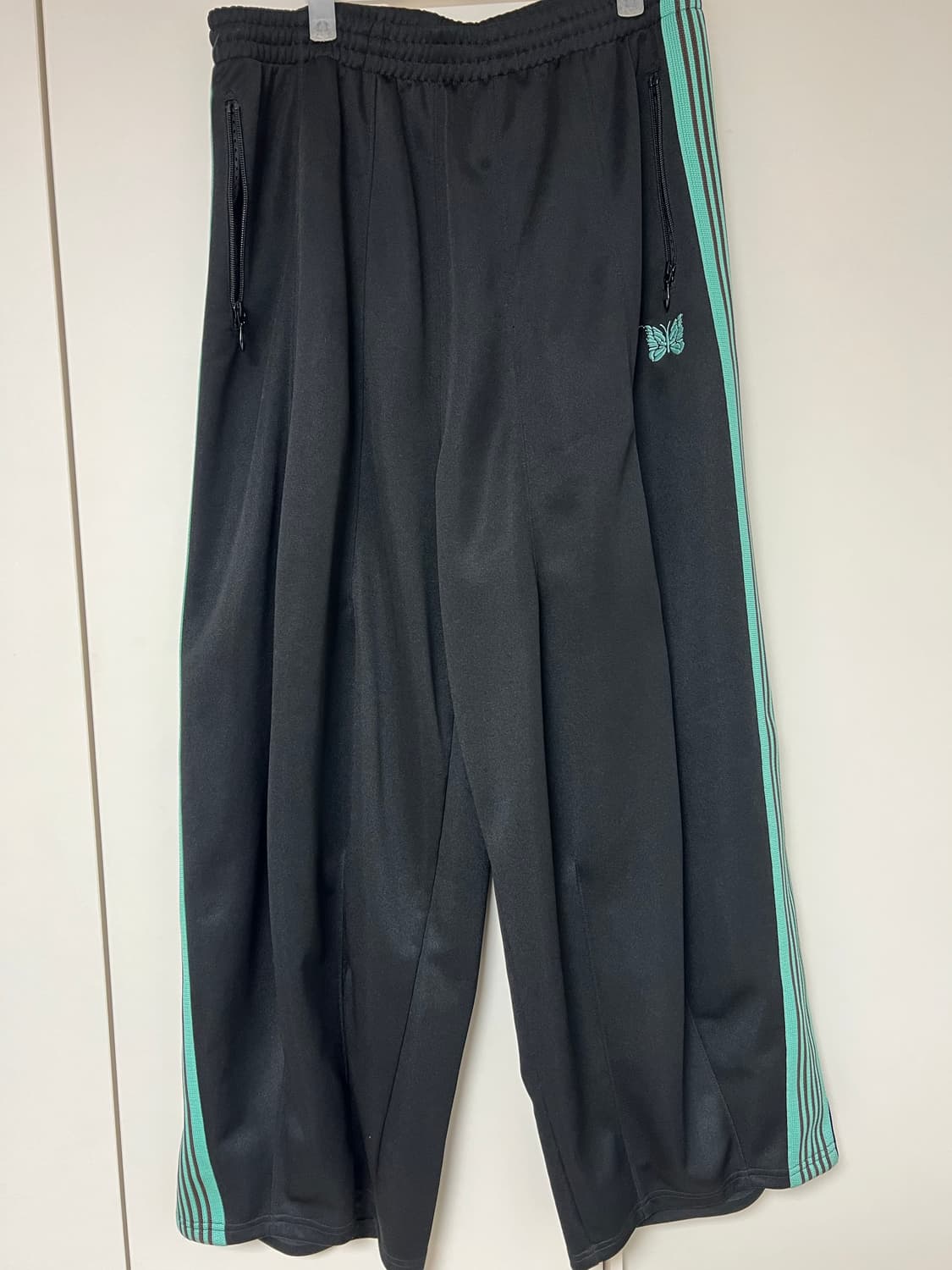 니들스 hd팬츠 별주 상품 블랙 상품이미지2