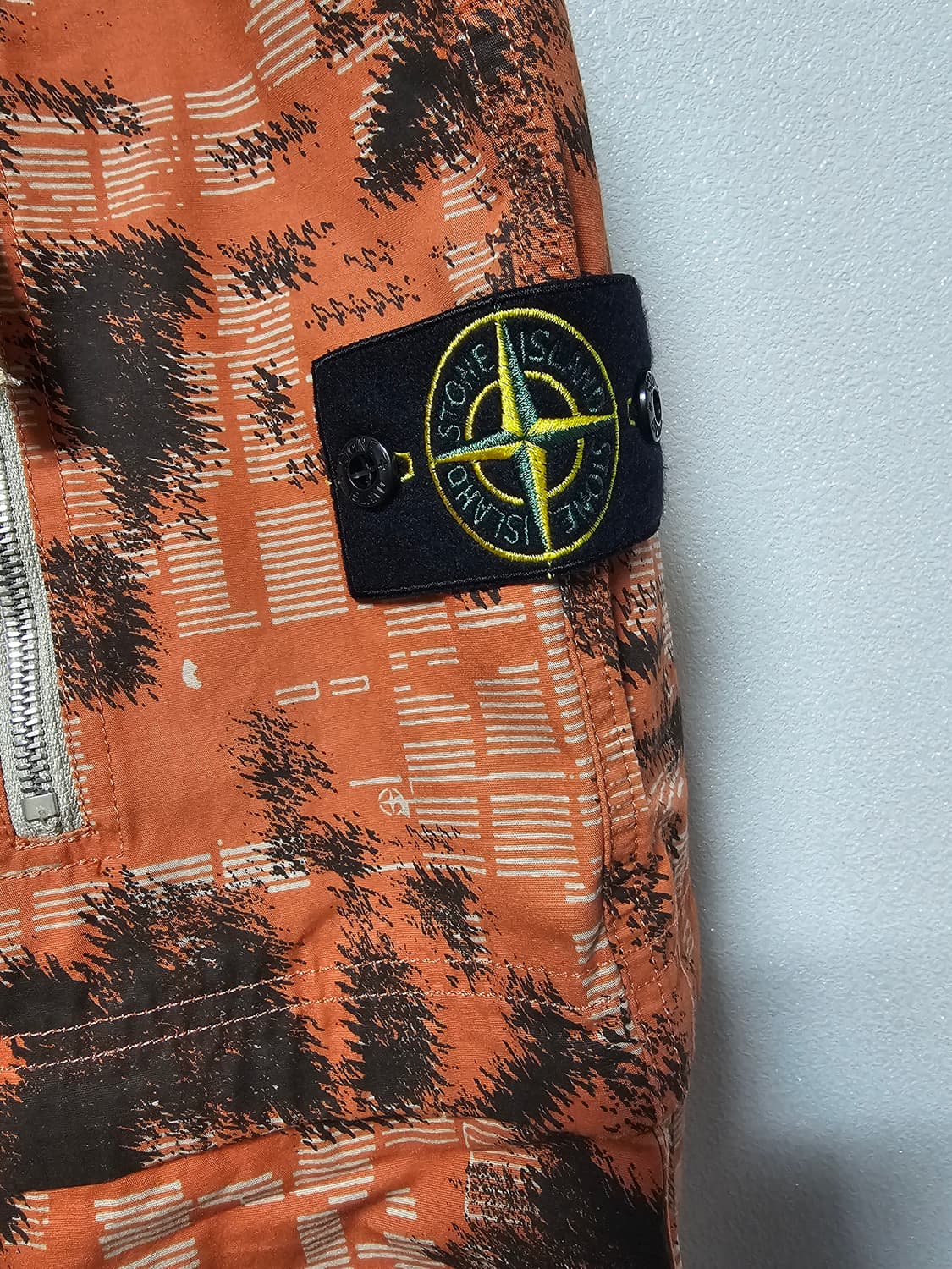 스톤아일랜드 카모플라주 코튼 캔버스 카고 팬츠 (새상품) 상품이미지3