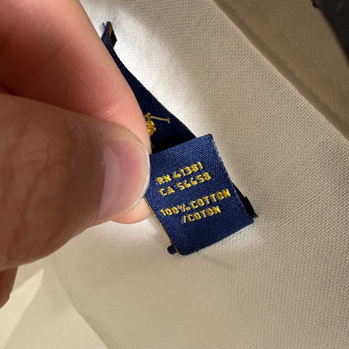 폴로 랄프로렌 옥스포드 셔츠 / 화이트, L 상품이미지8