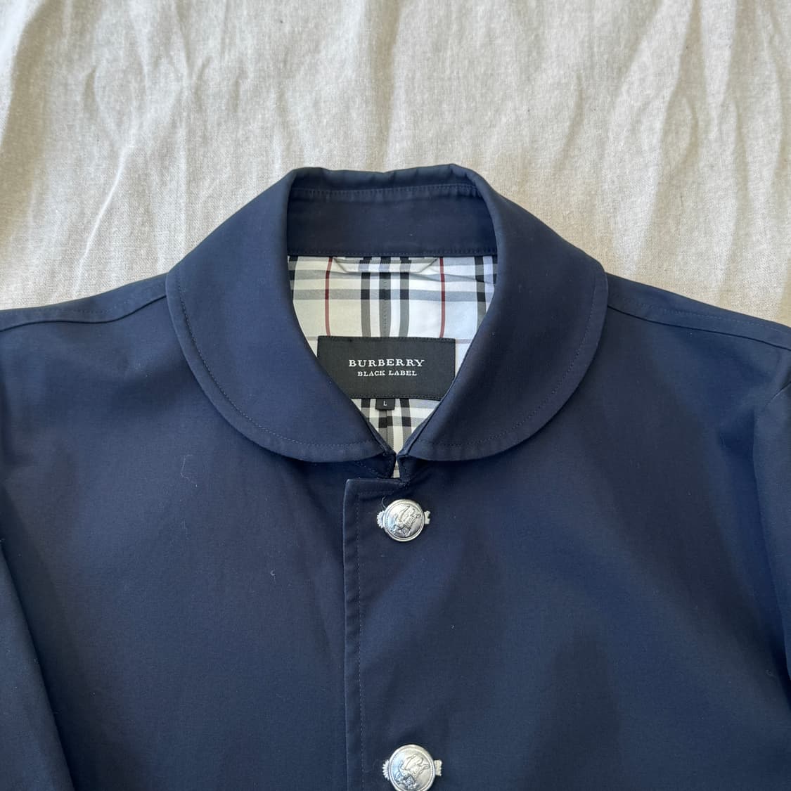 버버리 블랙라벨 은장 리얼버튼 자켓 L(95) 상품이미지2