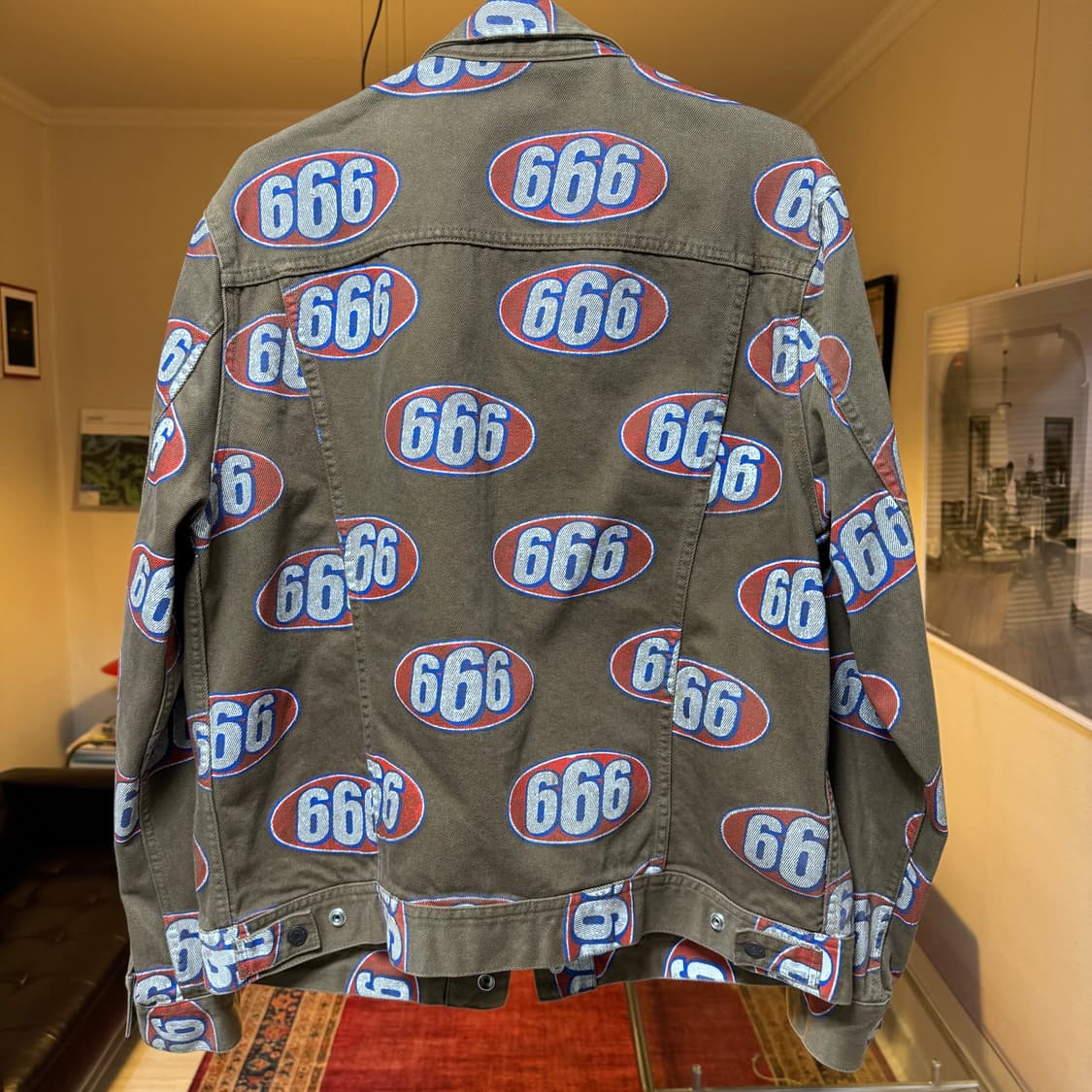 슈프림666트러커자켓 상품이미지3