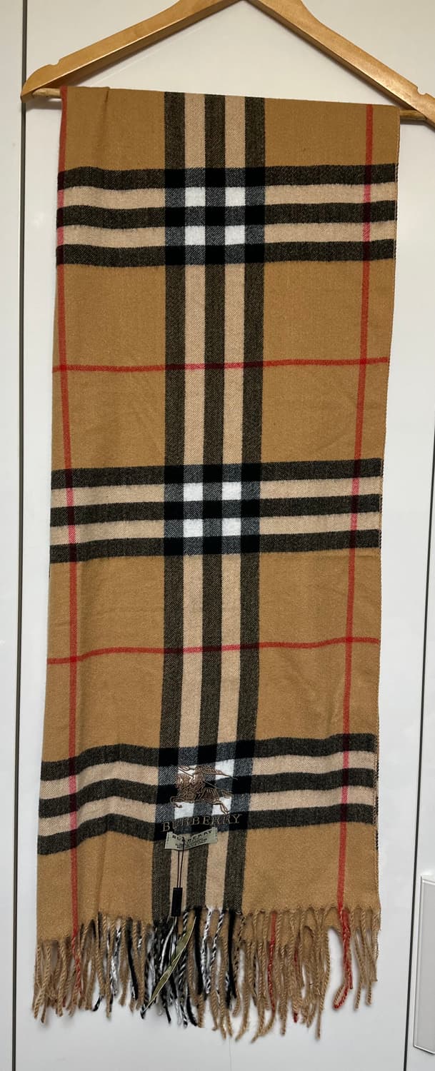 버버리 캐시미어  숄&머플러 클래식 체크 남여공용 상품이미지3