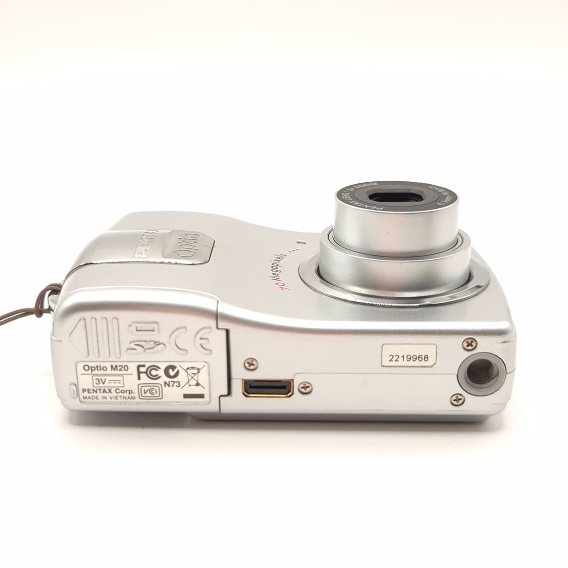 한글지원)  펜탁스 옵티오 M20 실버 ✨ 깔끔한 데일리 디카 상품이미지9