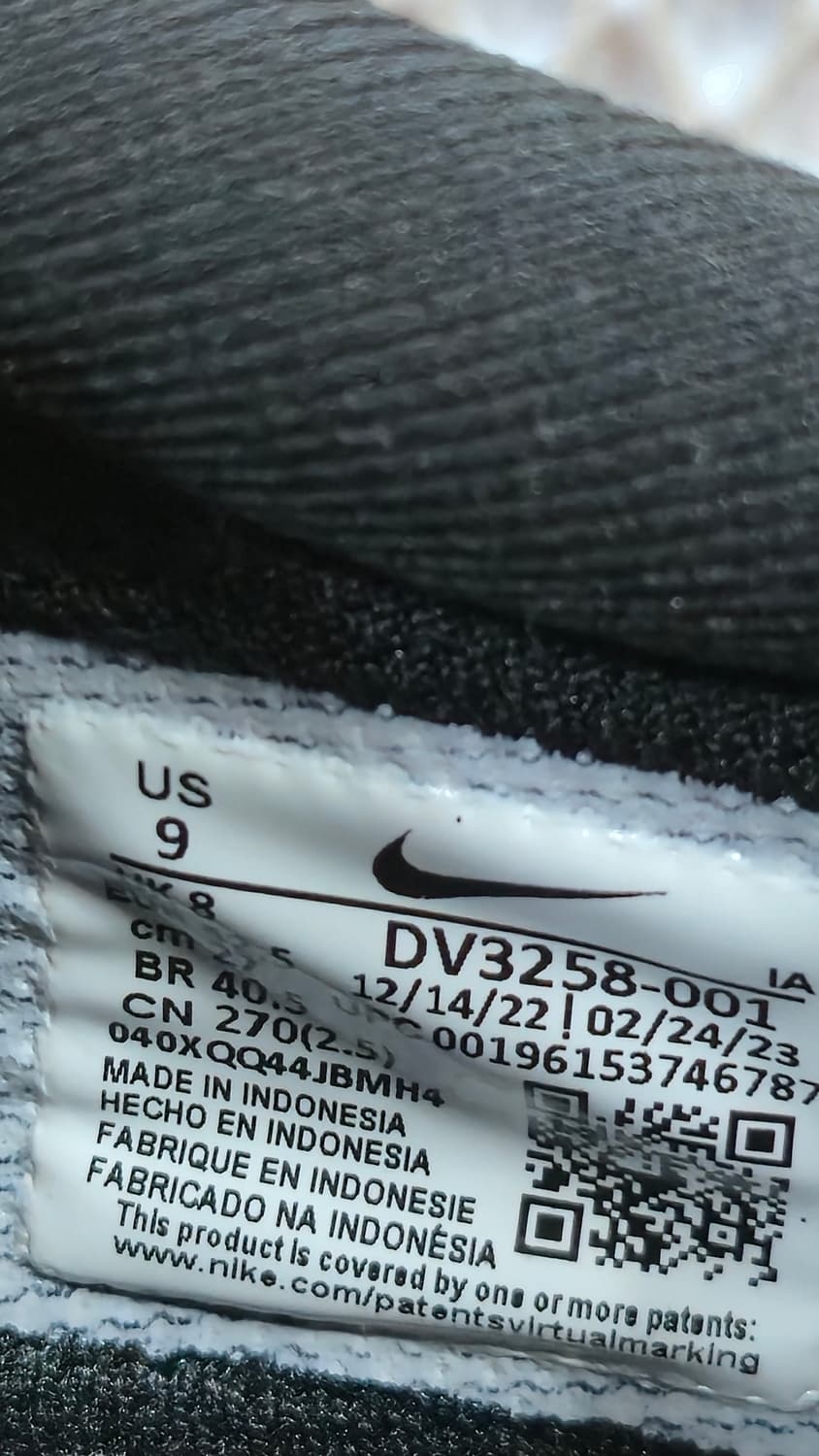 나이키 270mm-   코트 줌 라이트 3 클레이 블랙 화이트 상품이미지7