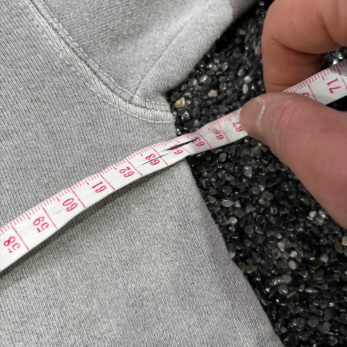 No fear 빅로고 그레이 맨투맨 상품이미지5