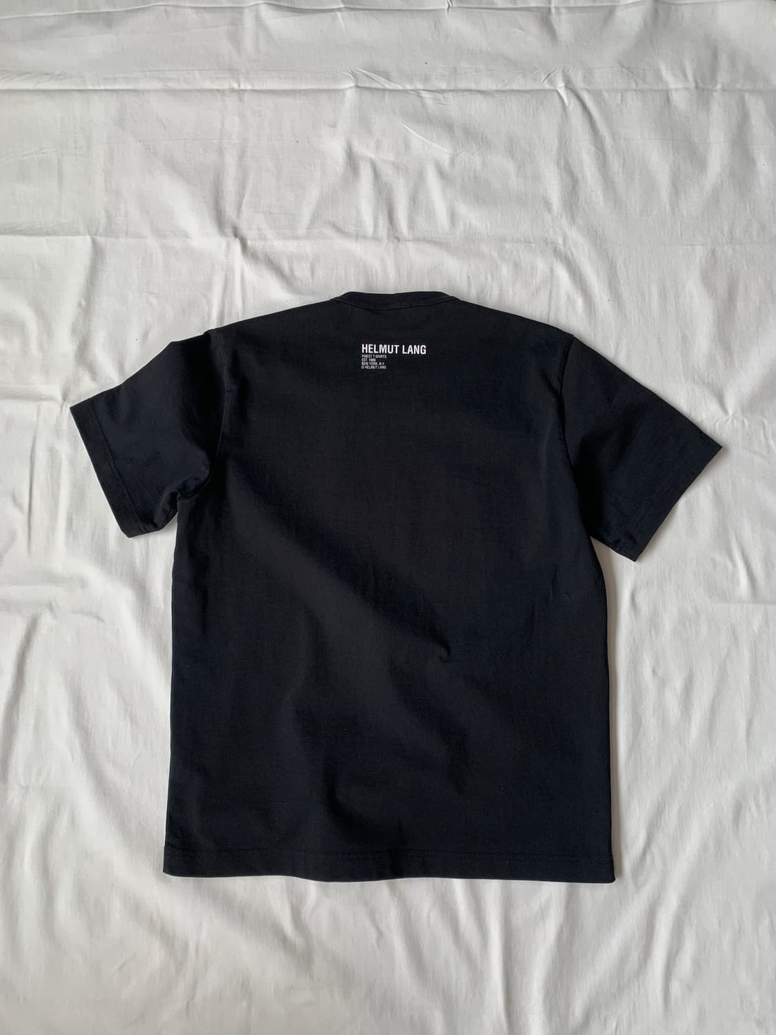 Helmut Lang crumpled logo tee 상품이미지2