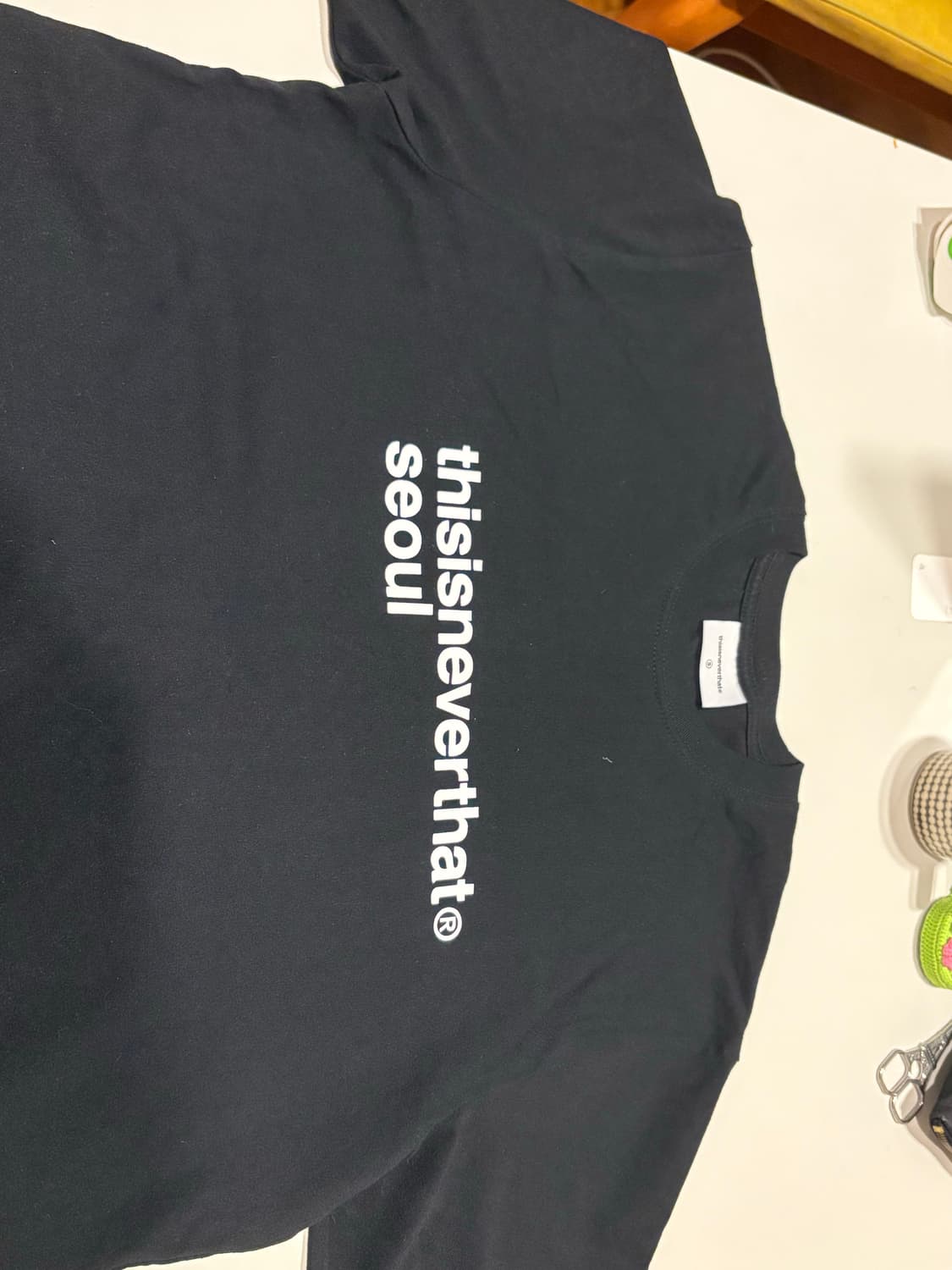 다스이즈네버댓 한정 반팔 상품이미지1