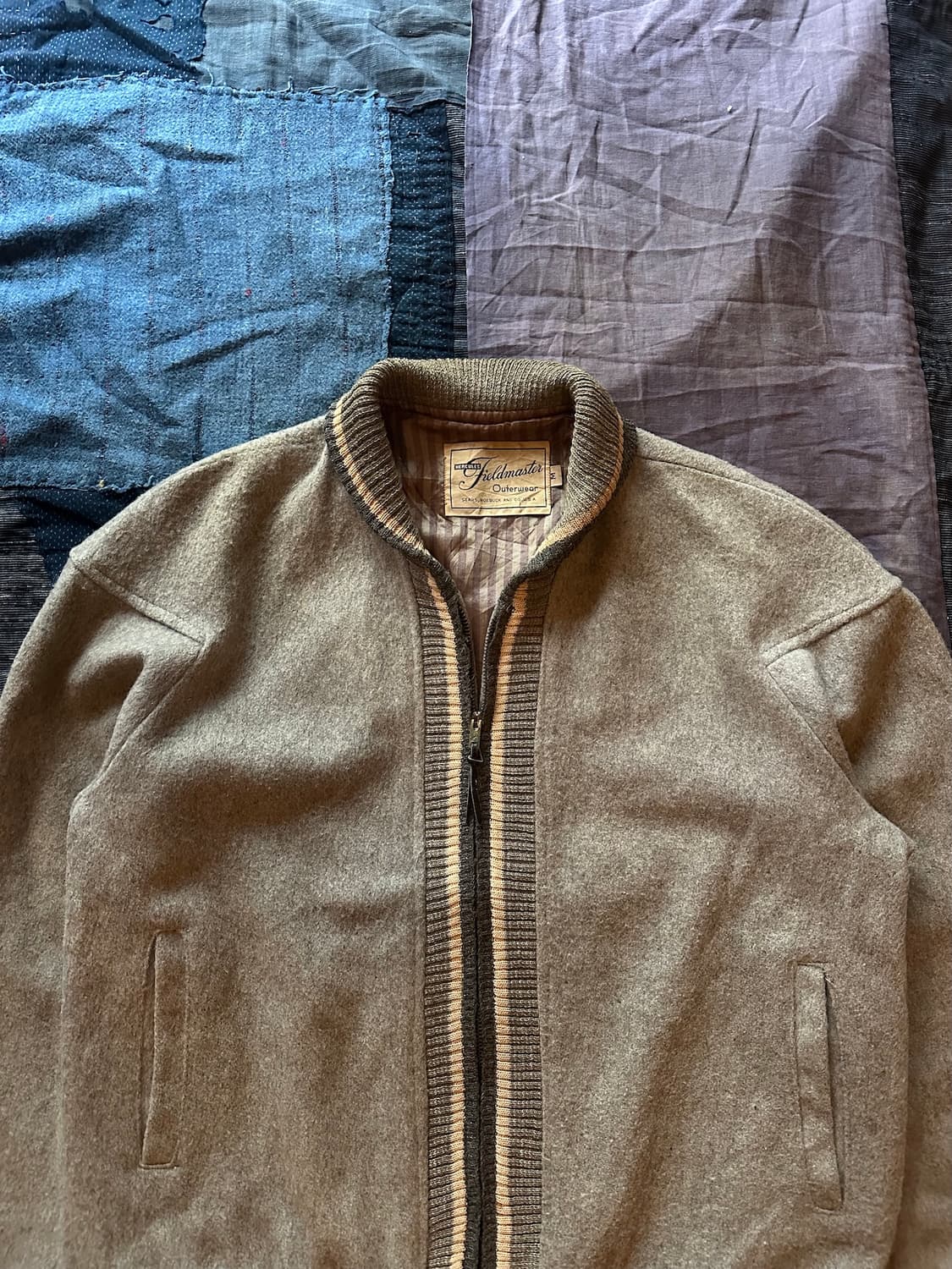 60s SEARS HERCULES 빈티지 허큘리스 울 봄버 자켓 상품이미지2