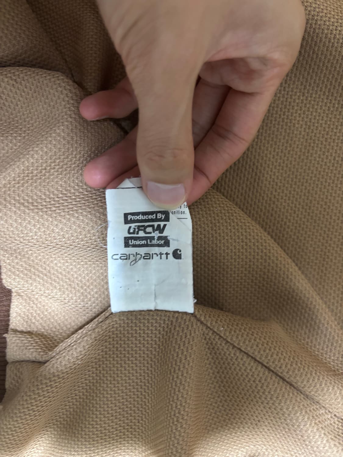 칼하트 usa ufcw 자켓 상품이미지4